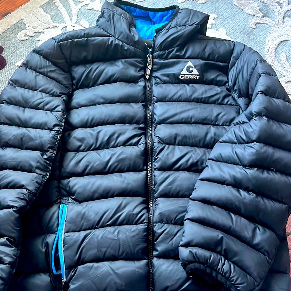 boys gerry black coat